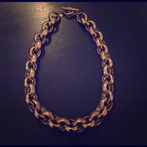 BR Chunky Chain Link Necklace