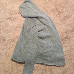 Gray maternity sweater