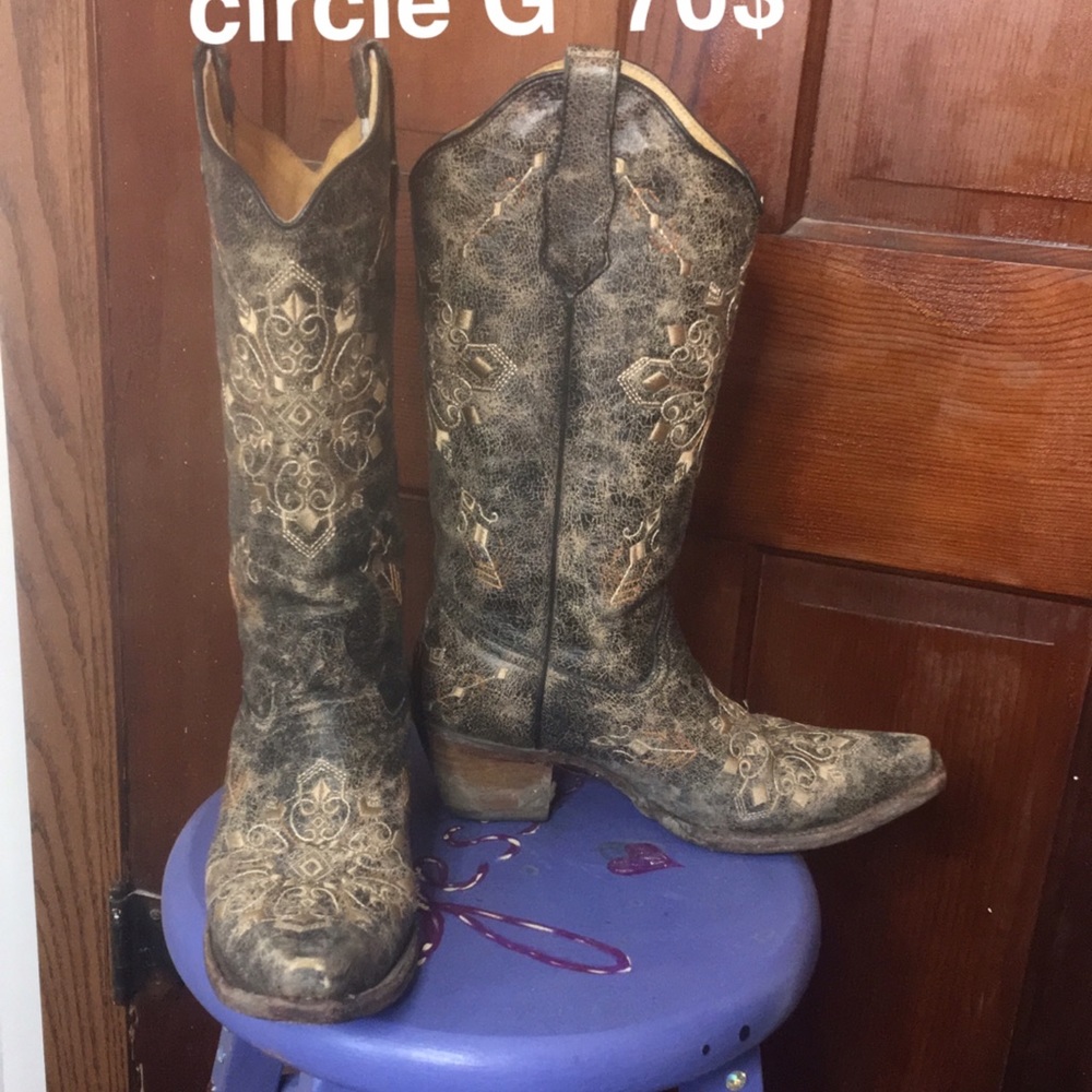 Circle G cowgirl boots