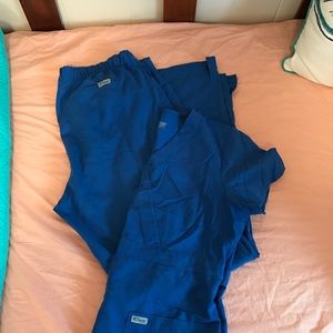 Grey's Anatomy Scrub Set Large Tall pants/Med top