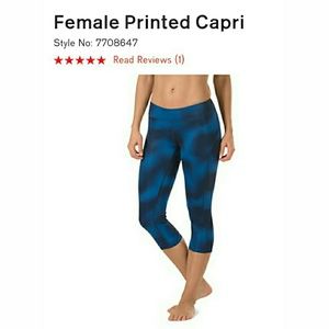 Speedo Workout Capri Leggings