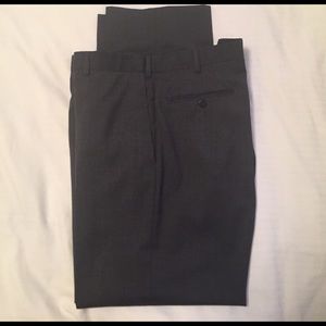 Zegna flat front trousers. 35/31