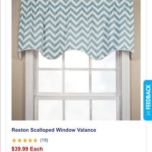 Curtain valances