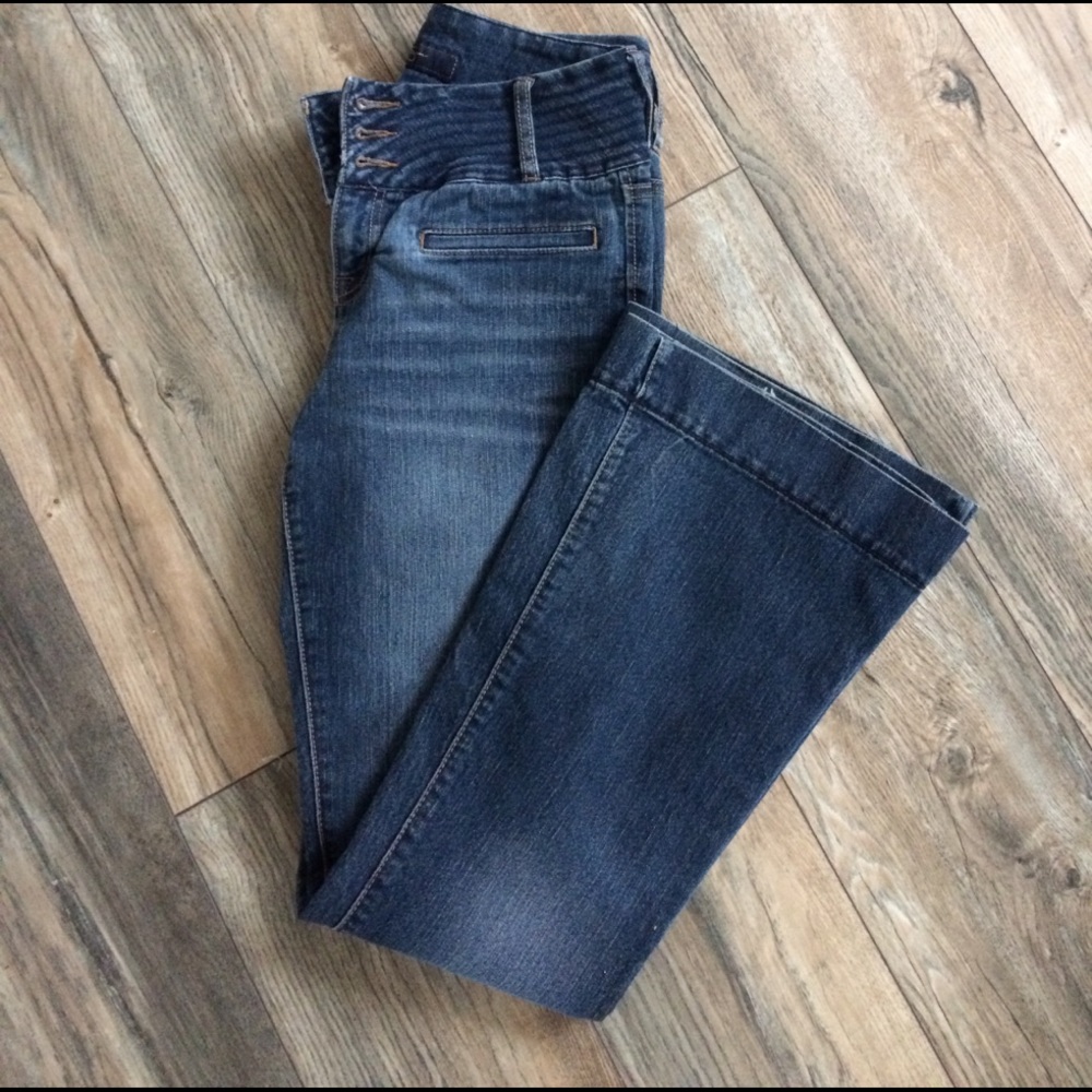 Jessica Simpson high waist flare