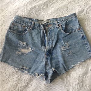 Gap cutoff jean shorts