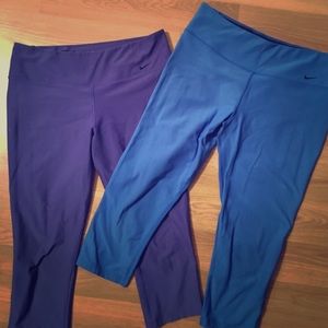 Nike Workout crops
