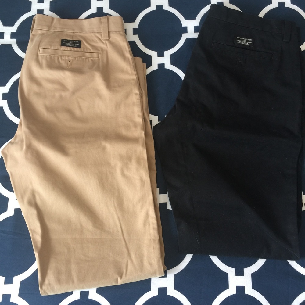 Banana Republic khakis