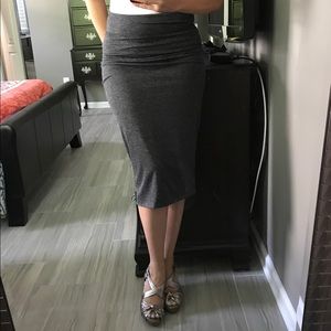 Nordstrom Leith mid calf pencil skirt