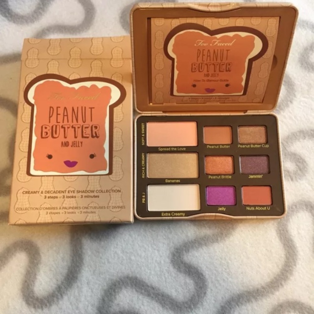 BNIB TOO FACED PEANUT BUTTER &JELLY PALETTE!!