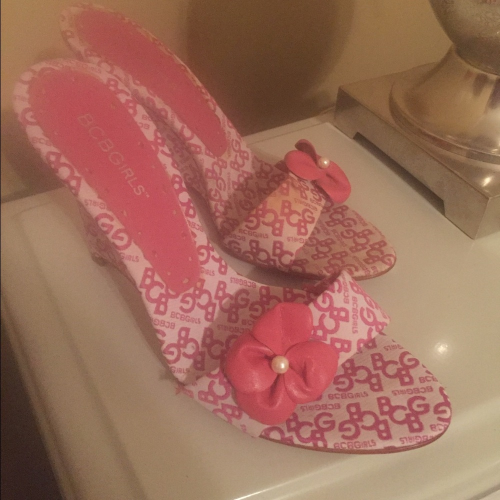 Bcbg Wedge sandal heels