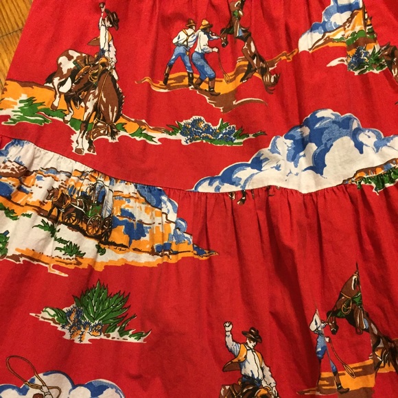 Vintage Western Skirt - Picture 2 of 6