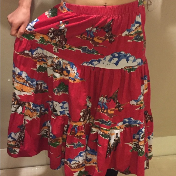 Vintage Western Skirt - Picture 6 of 6