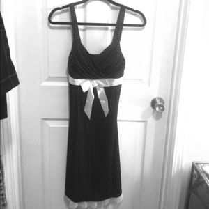 Large polka dot dress