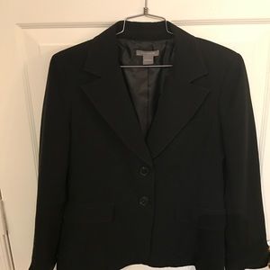 Ann Taylor size 6 blazer black