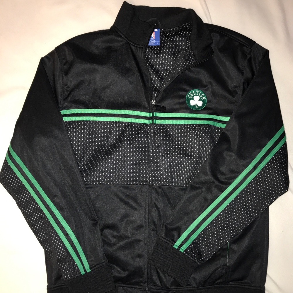 Celtics warm up jacket