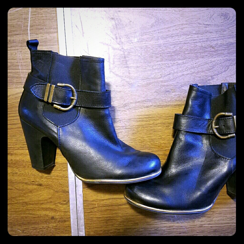 Black booties
