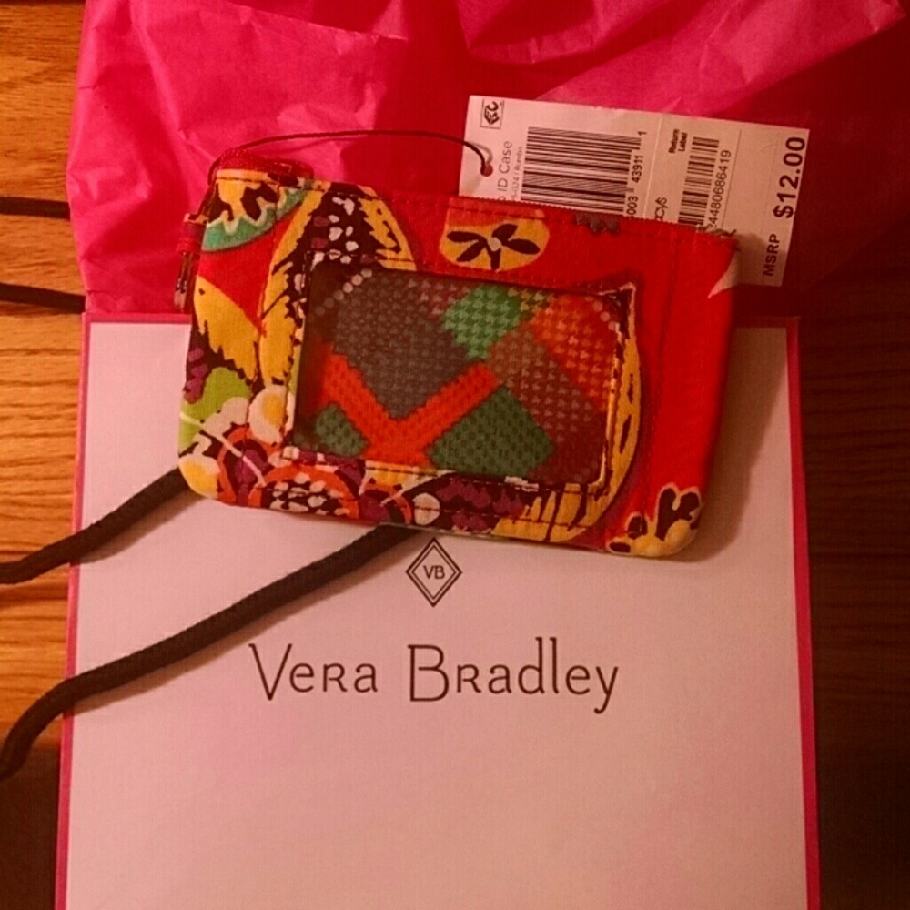 Price drop! Vera Bradley ID holder / keychain