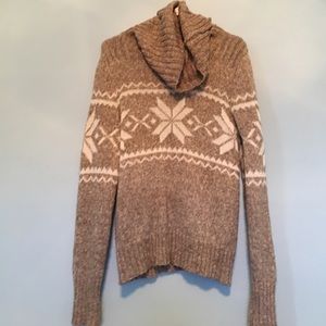 Cowl neck sweater