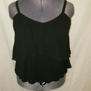 Sz 2 Torrid Black Two Tier Top