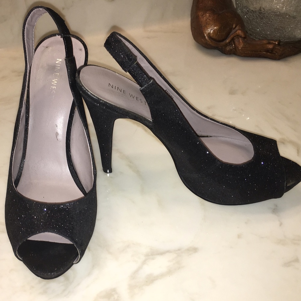 Nine West Glittery Heels