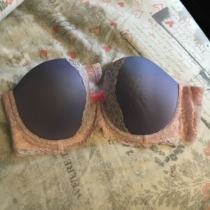 Victoria secret strapless bra