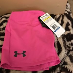 Under armour fitted shorts