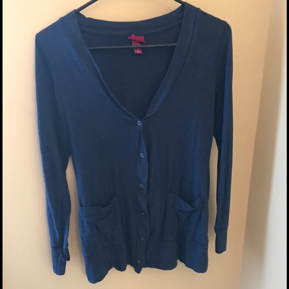 Merona Slate Blue Cardigan
