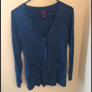 Merona Slate Blue Cardigan