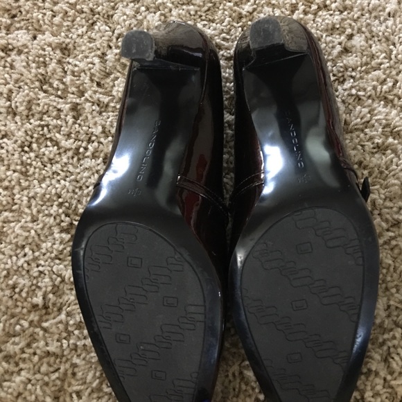 🔥Bandolino Dark Bronz Patent Heels 👠 Size 8.5 - Picture 3 of 5
