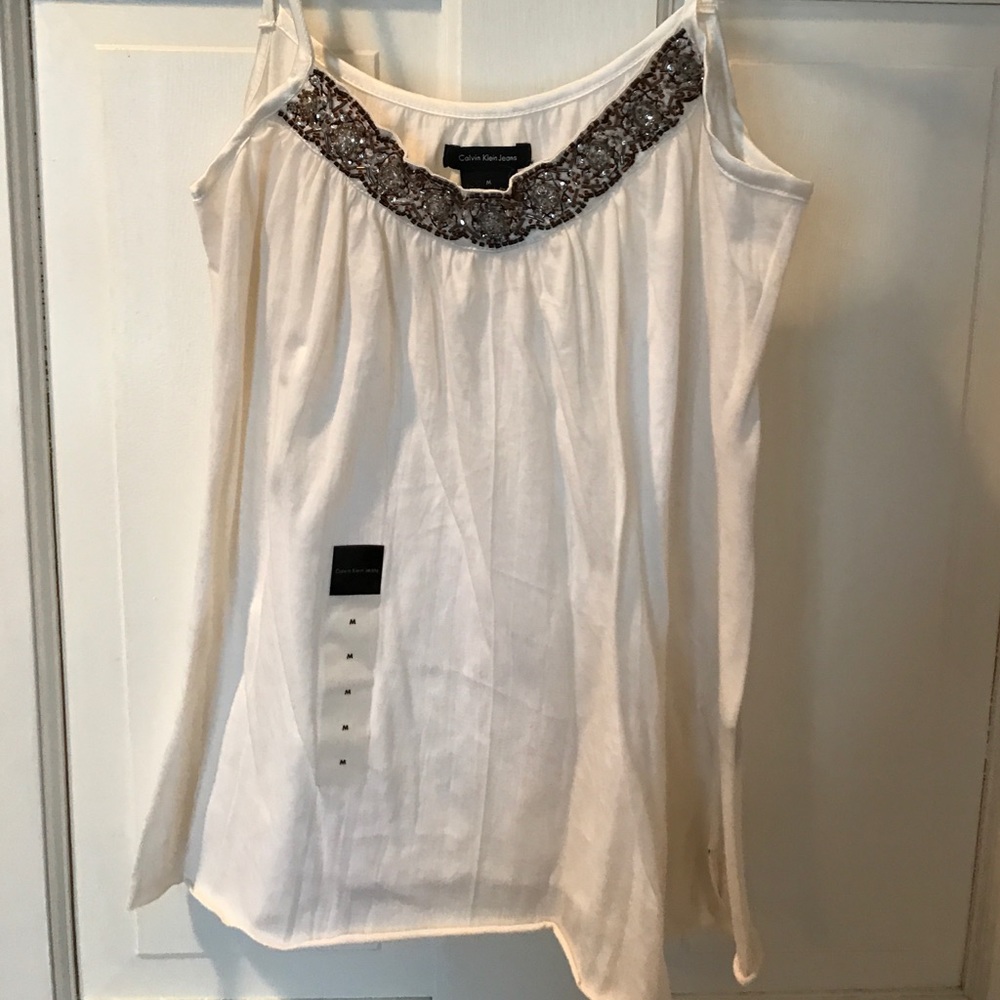 Delicately beaded camisole. Worn once