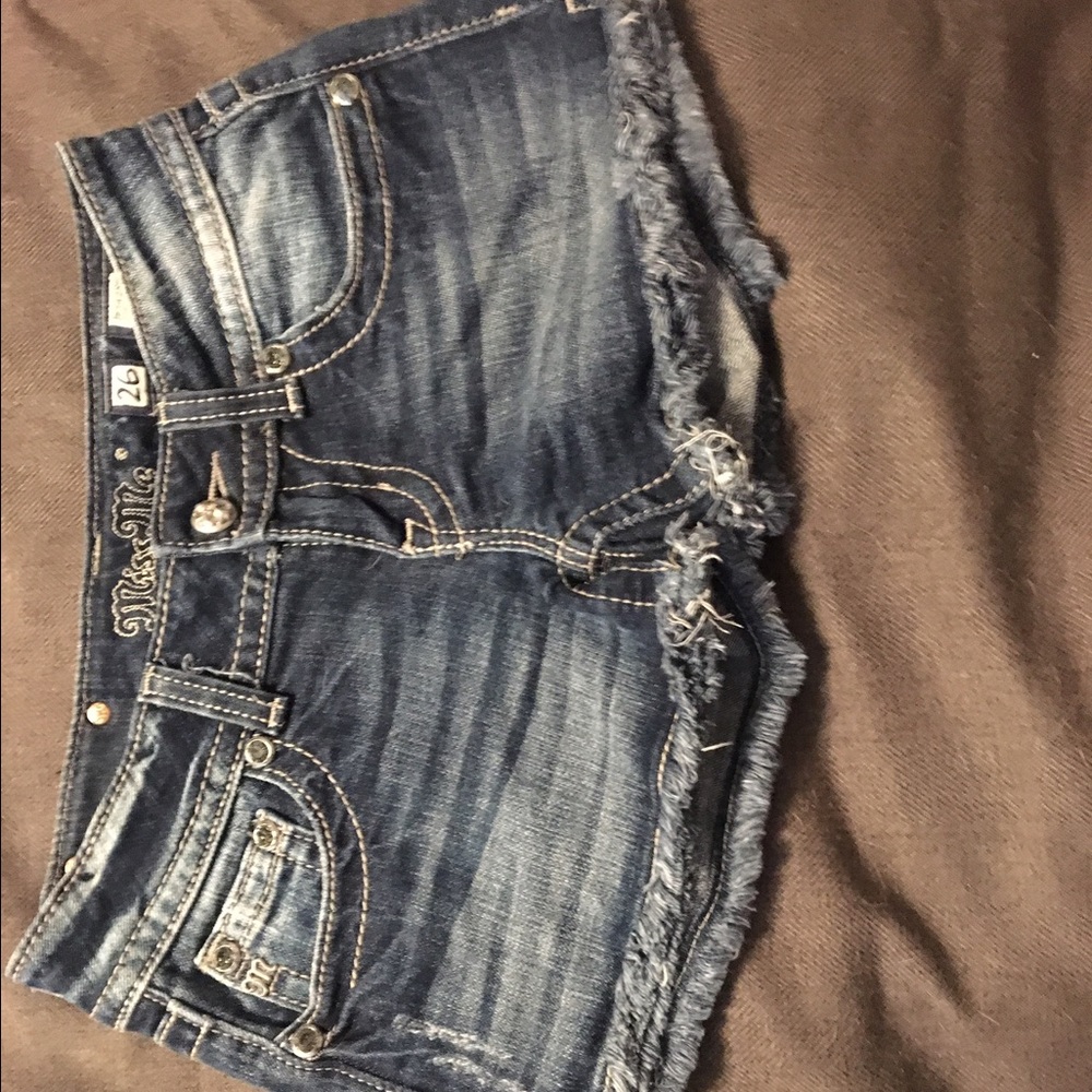 miss me denim shorts size 26