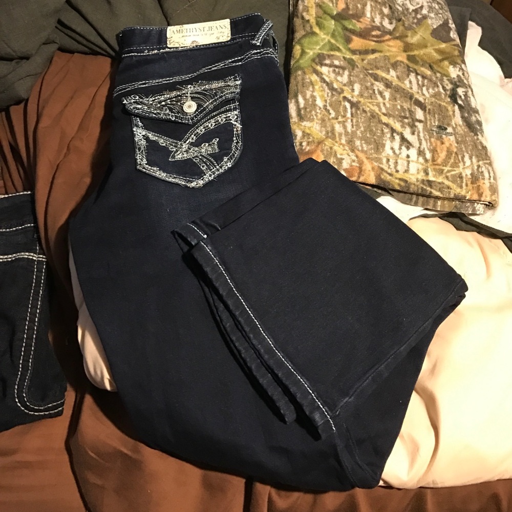 Women's Blue Amethyst Jeans
