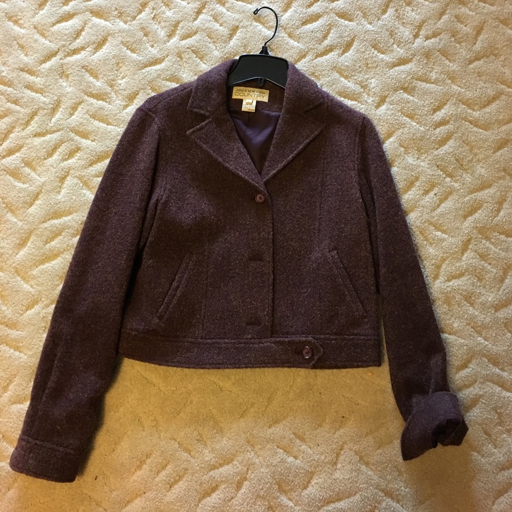 Comfortable Purple Blazer