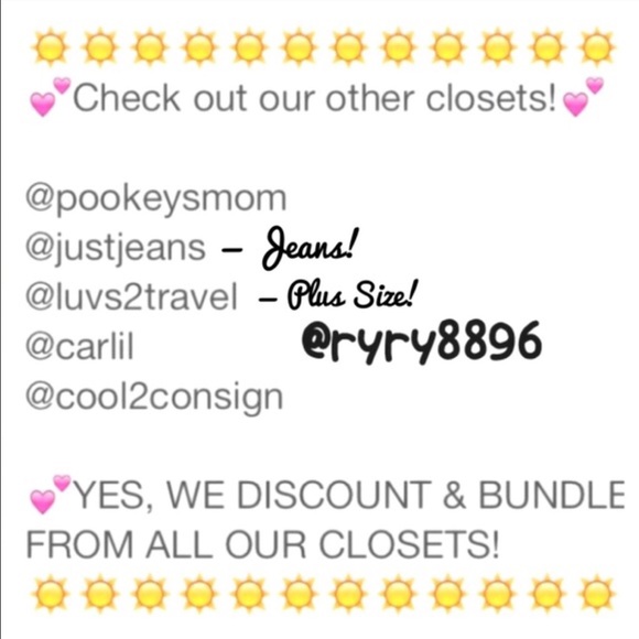 Tops - Bundle from 6 Closets! Save Shipping & 20% Off! Tops - Bundle from 6 Closets! Save Shipping & 20% Off!