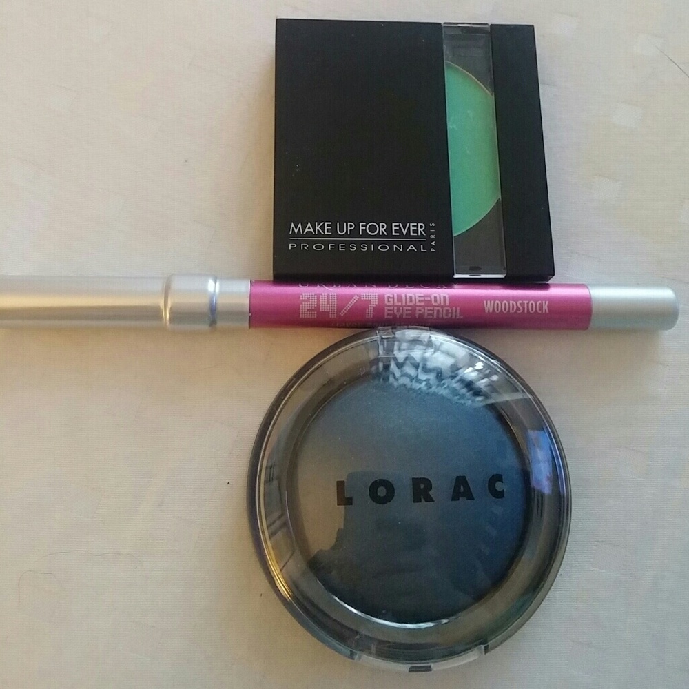 Colourful makeup lot MUFE, UD, Lorac