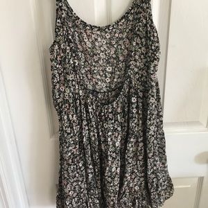 Floral Open Back Flow Tunic/Dress