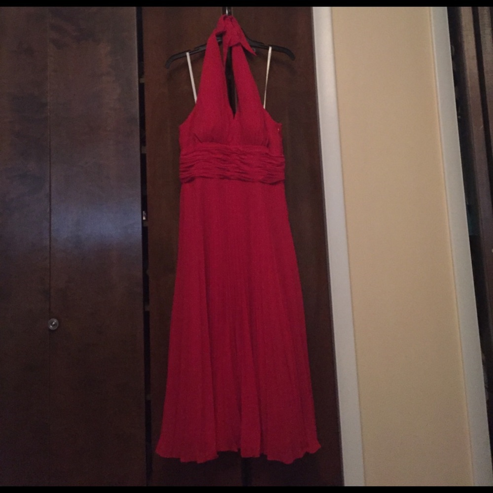 Red dress