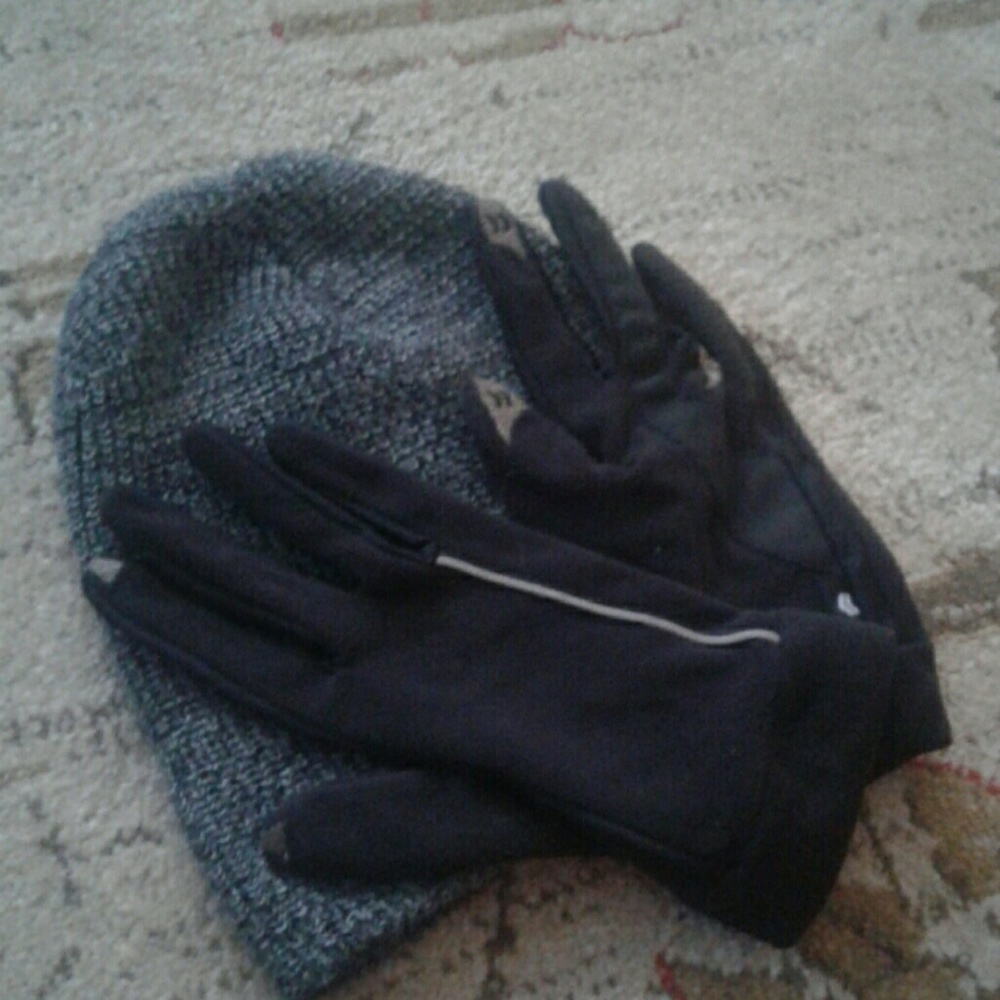 Winter hat and glove bundle