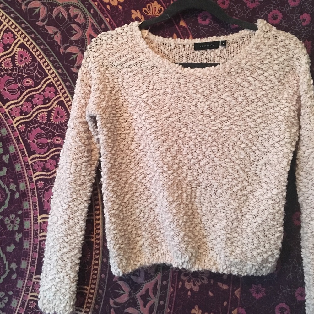 ☀️sale!☀️perfect pink cropped sweater