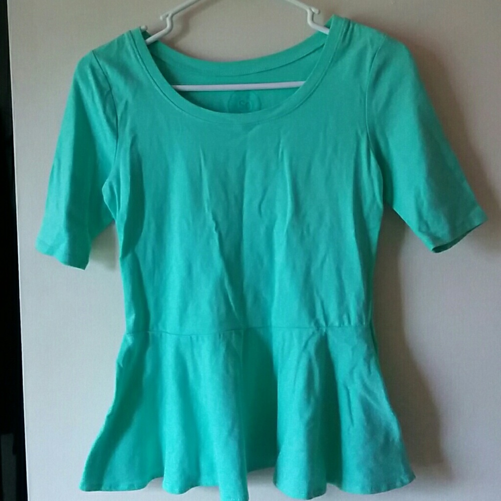 Peplum Top / Teal Peplum Top