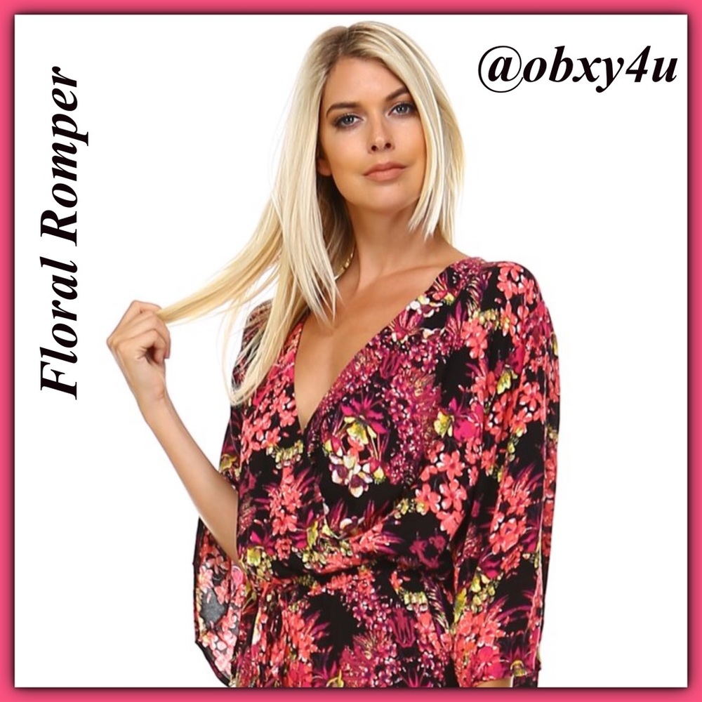 🌹Lovely Floral Romper🌹
