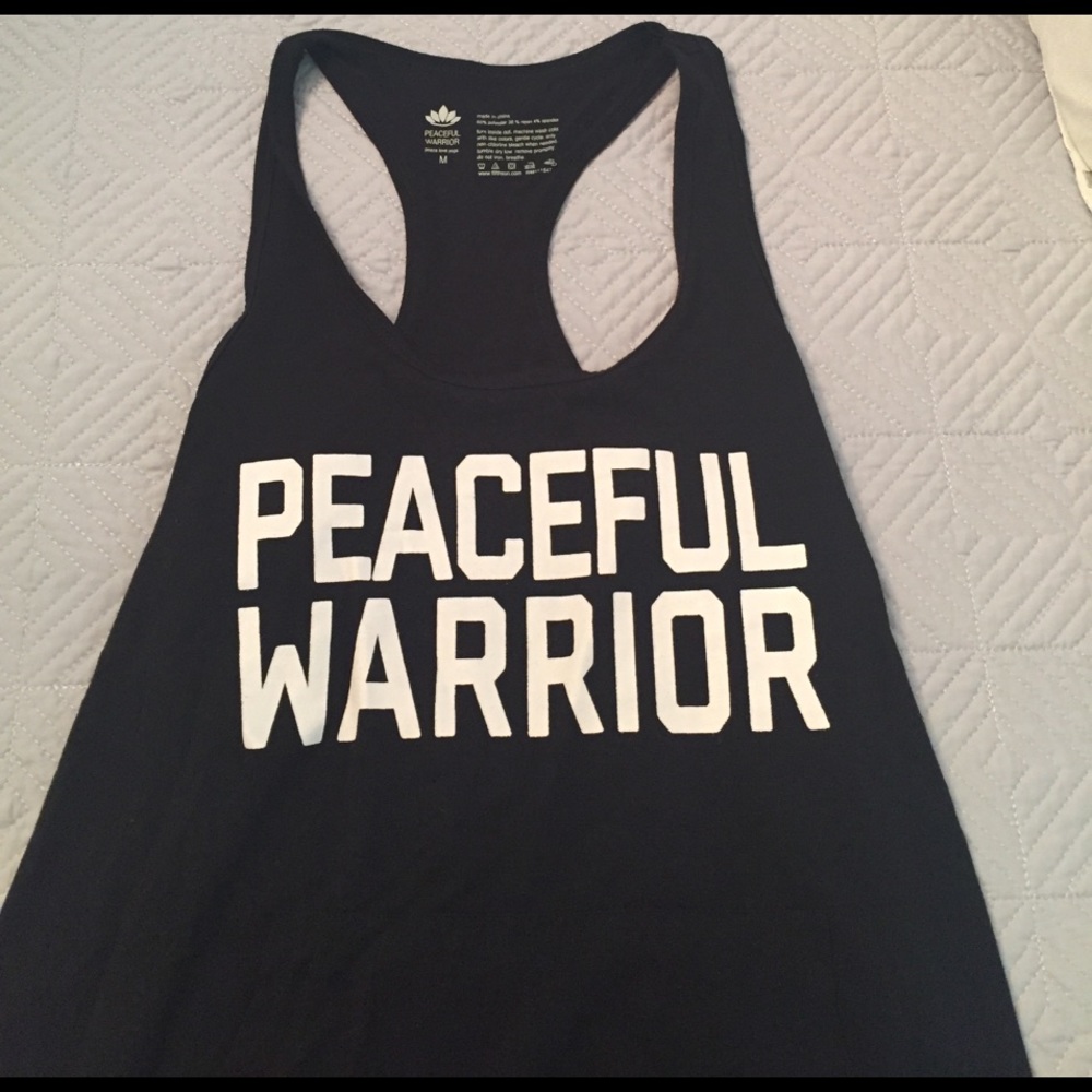 PEACEFUL WARRIOR WORKOUT TANK