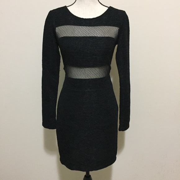 BCBG Dresses & Skirts - NWT BCBG Mini Cut Out Mesh Dress SZ 4