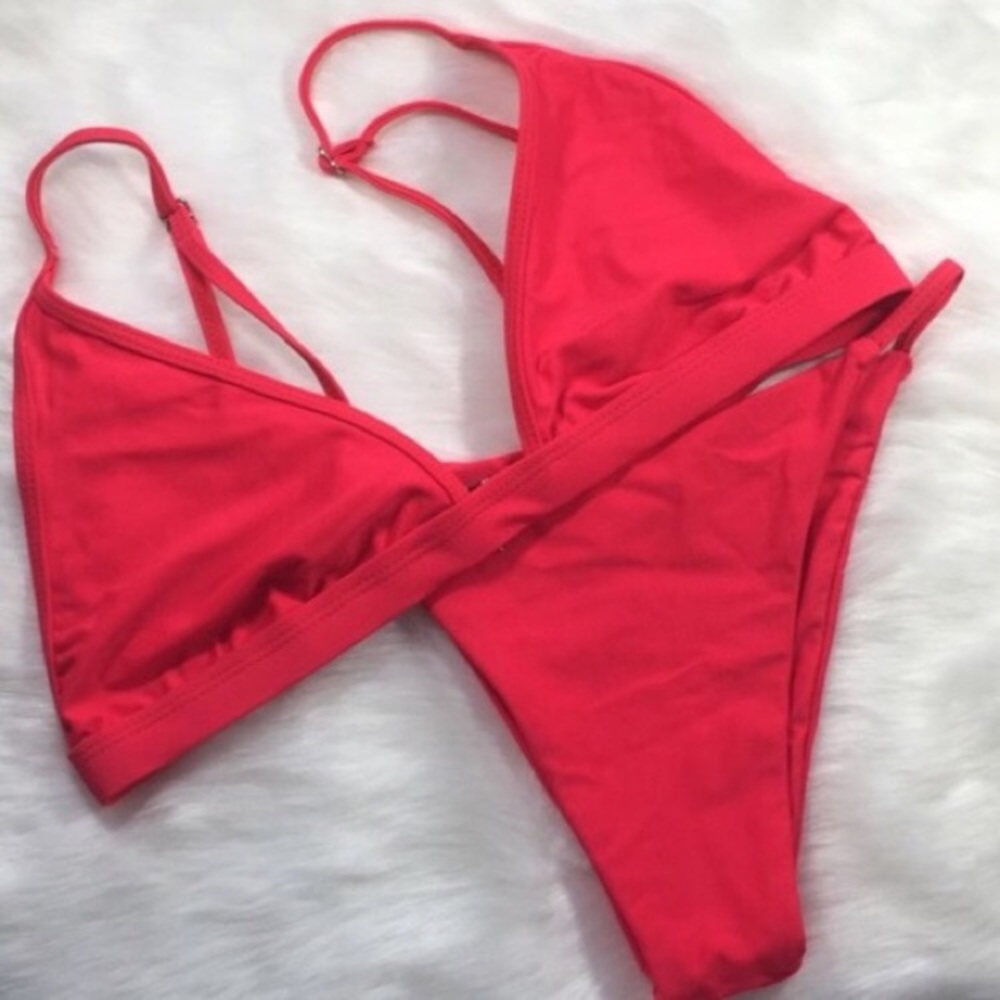 Red bikini