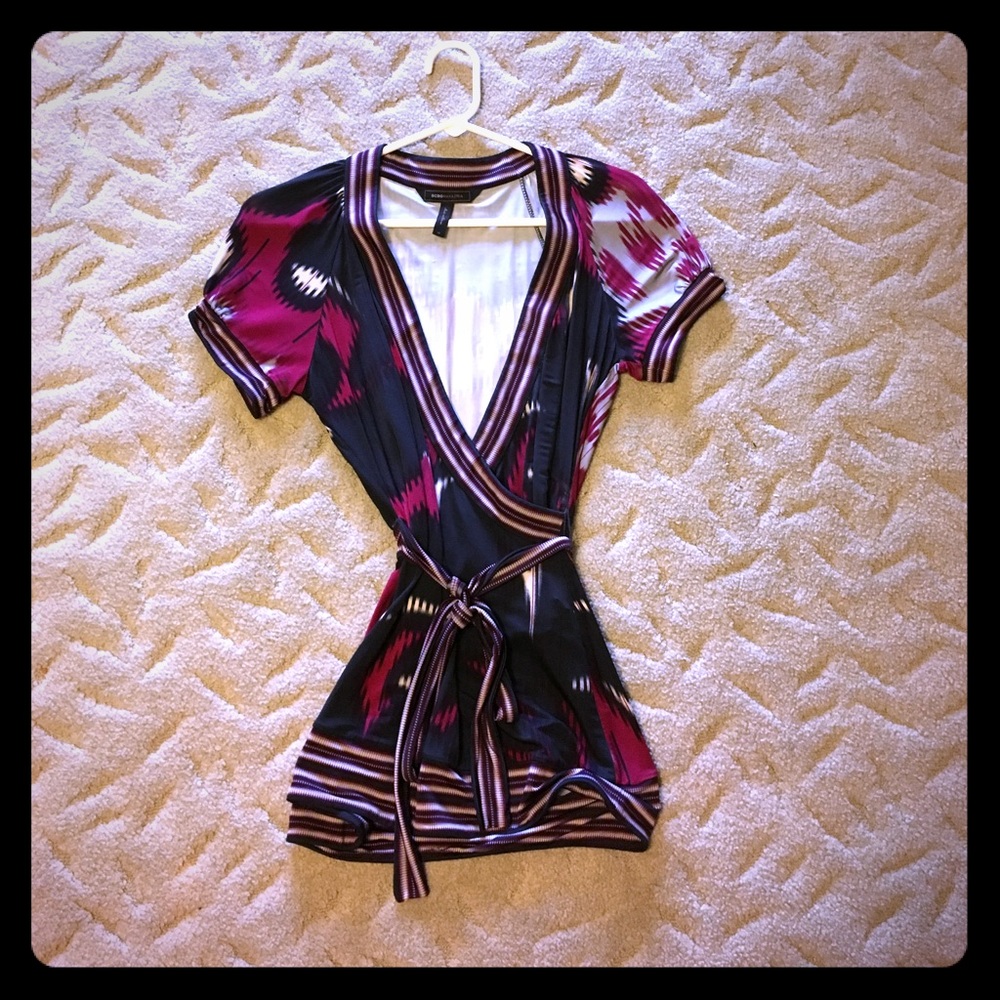 Silly wrap dressy top