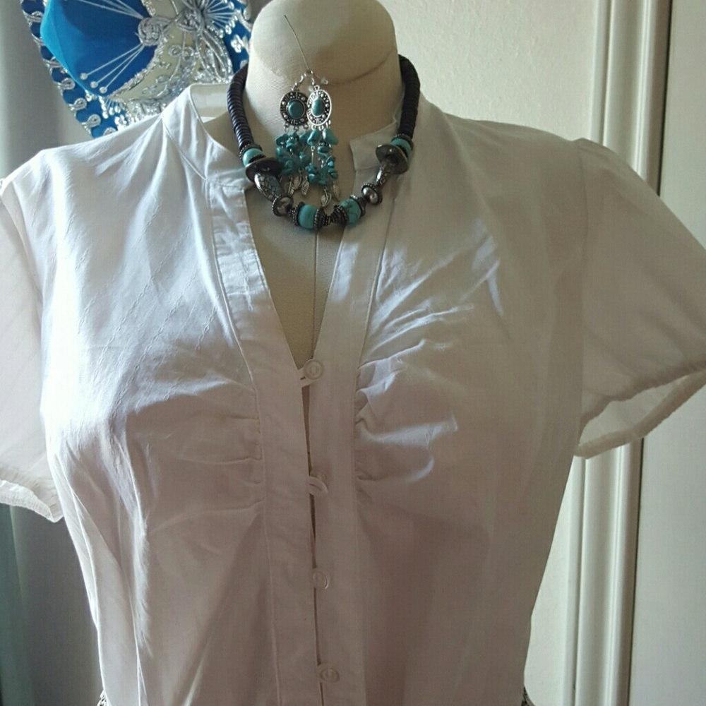 Dress styled blouse