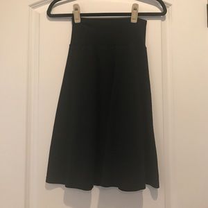 American Apparel Black midlength skirt