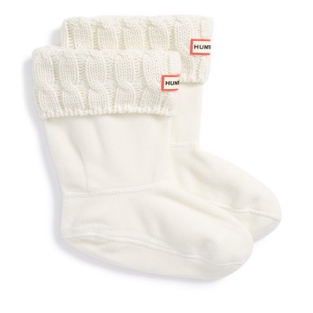 Original Short Cable Knit Cuff Welly Boot Socks