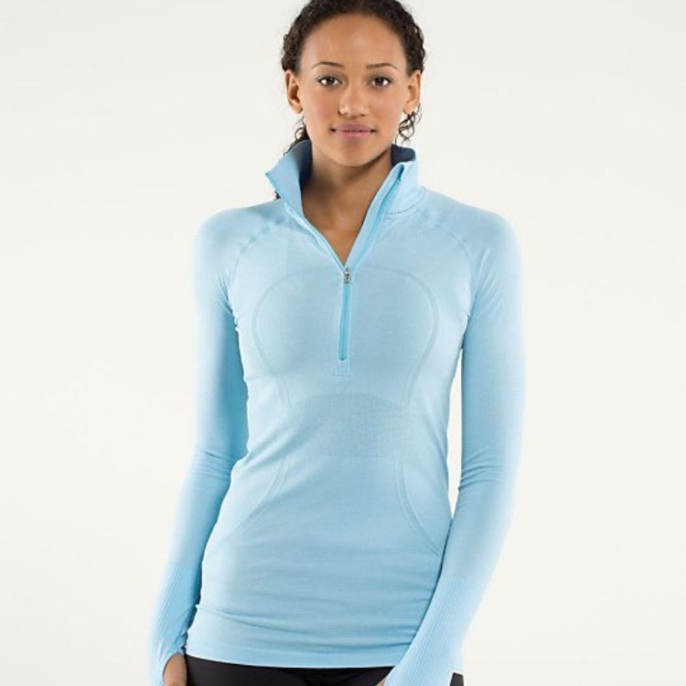 Light Blue Lululemon Pullover
