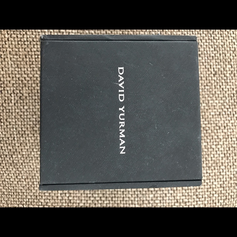 David Yurman rubber bracelet